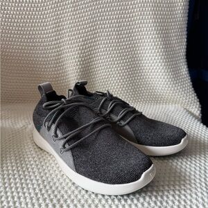 Vessi Women's Gray Knit Sneakers